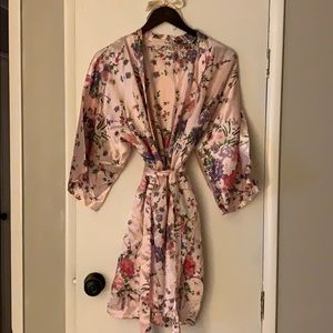 Silk robe